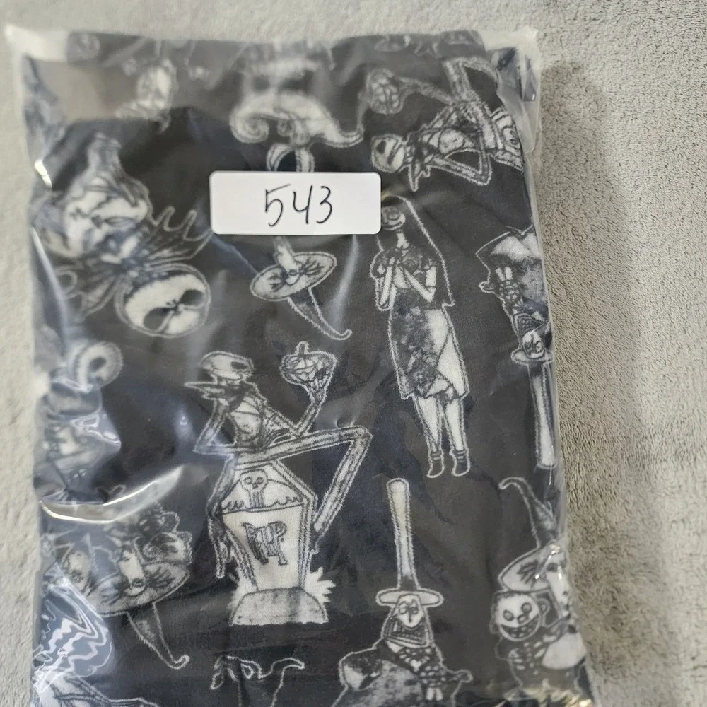 Disney The Nightmare Before‎ Christmas Pajama Pants Small Pockets Unisex Soft - Picture 11 of 11
